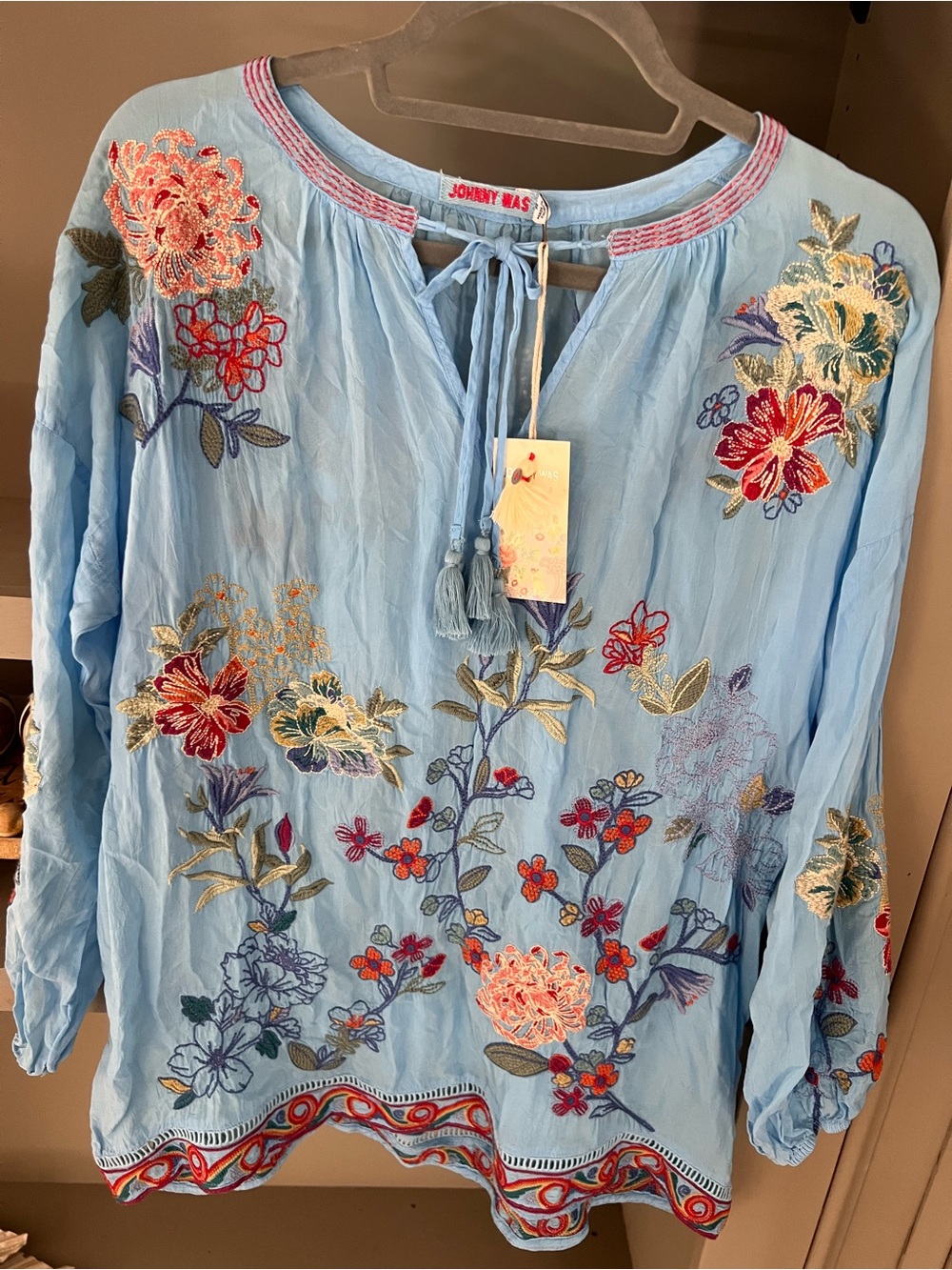Johnny Was zadonia blouse